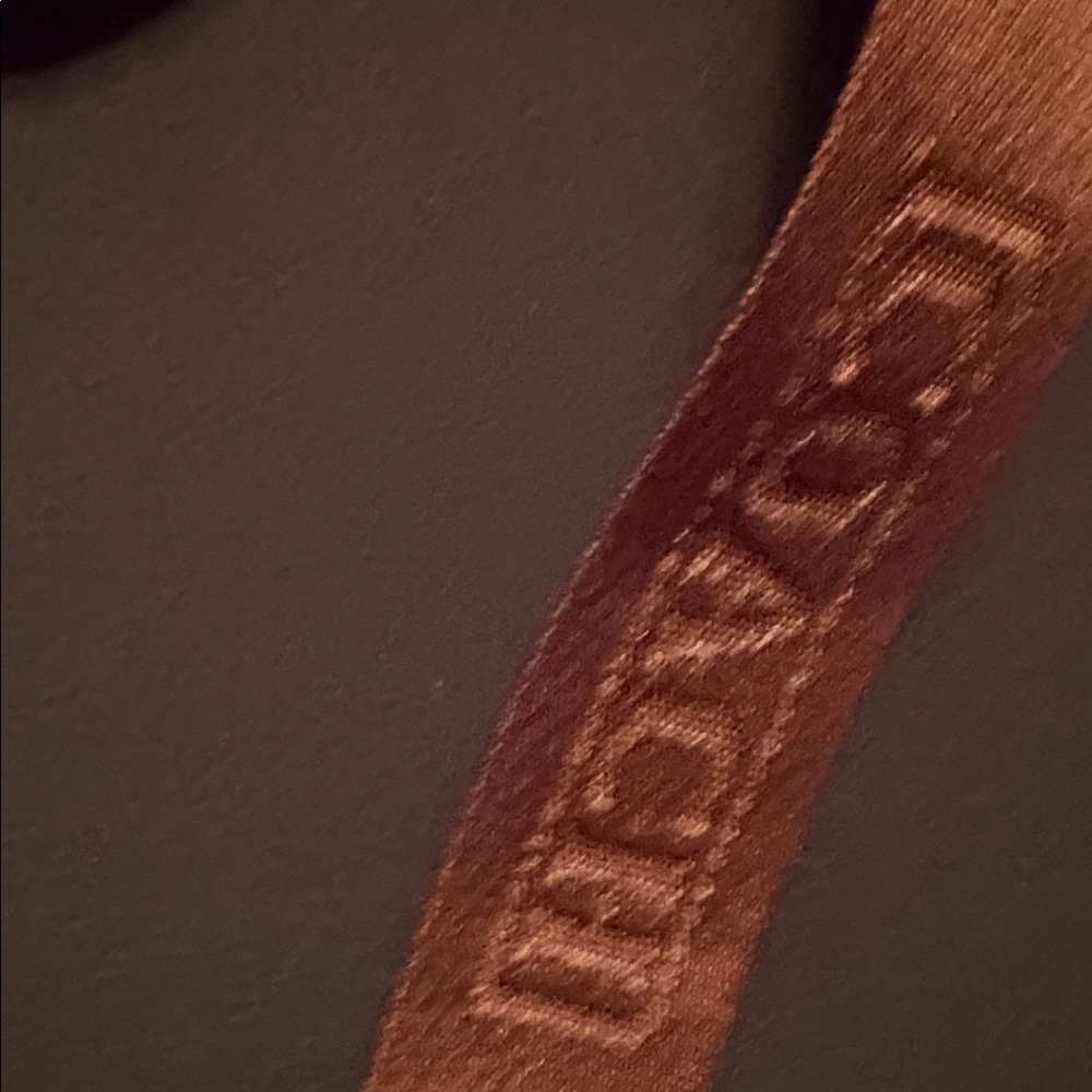 Coach dark brown canvas bag with leather trim - Picture 3 of 6